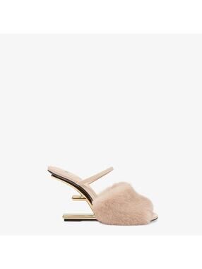 Fendi First Fur Sandals